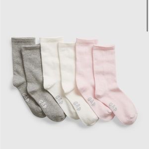 Gap Kids Girl Crew Socks (3-Pack)